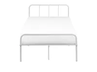 Owen Super Single Metal Bed - White
