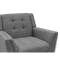 Stanley 2 Seater Sofa with Stanley Armchair - Siberian Grey - 13