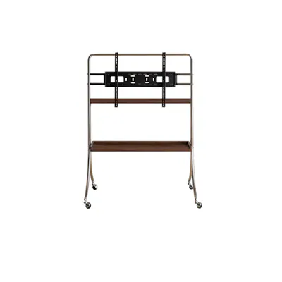 Harris Movable TV Mount Stand - Walnut
