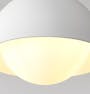 (As-is) Bowl Ceiling Lamp - White - 3