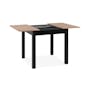 Jonah Extendable Dining Table 0.8m-1.2m - Black, Oak - 10
