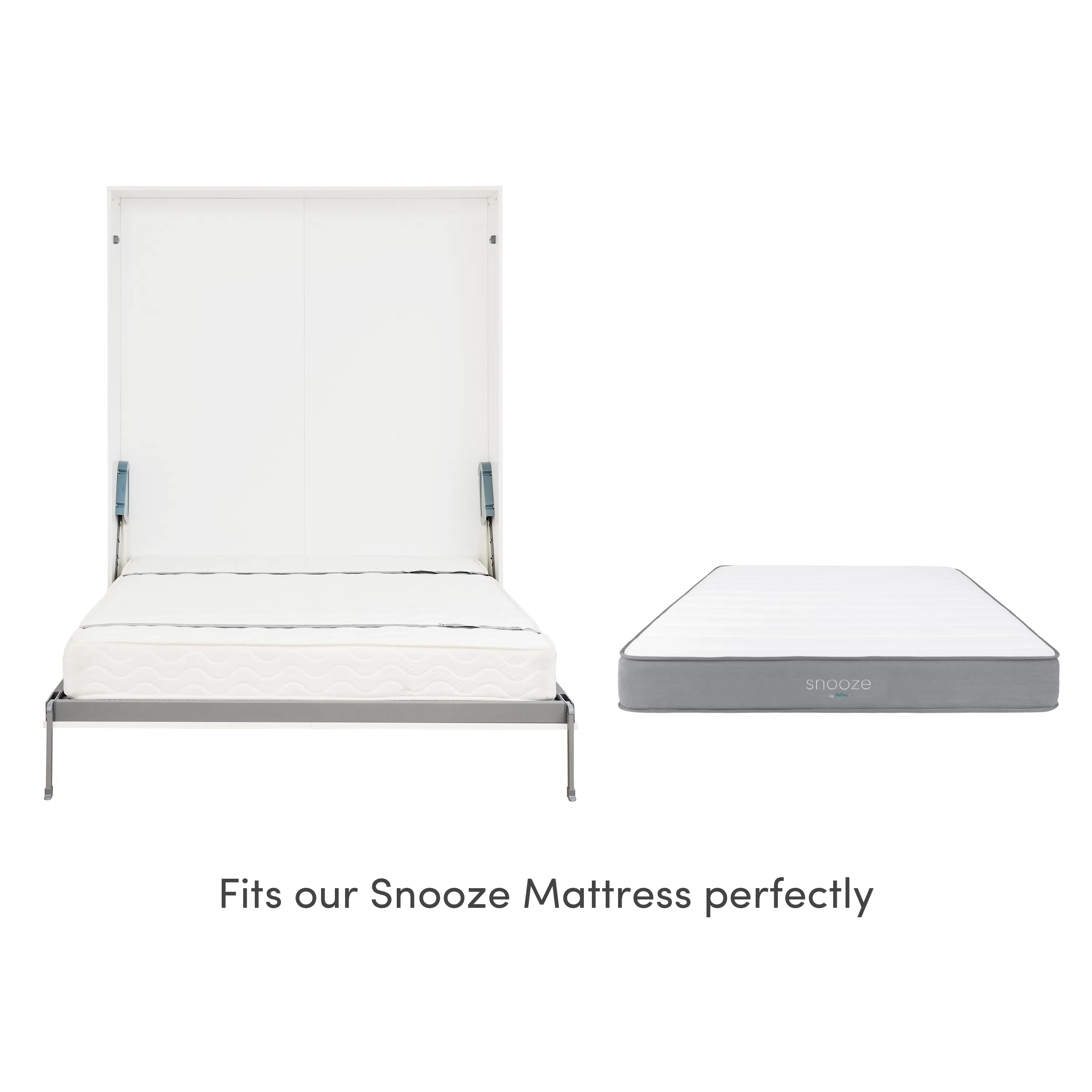 Llyod Super Single Vertical Wall Bed - White - 7