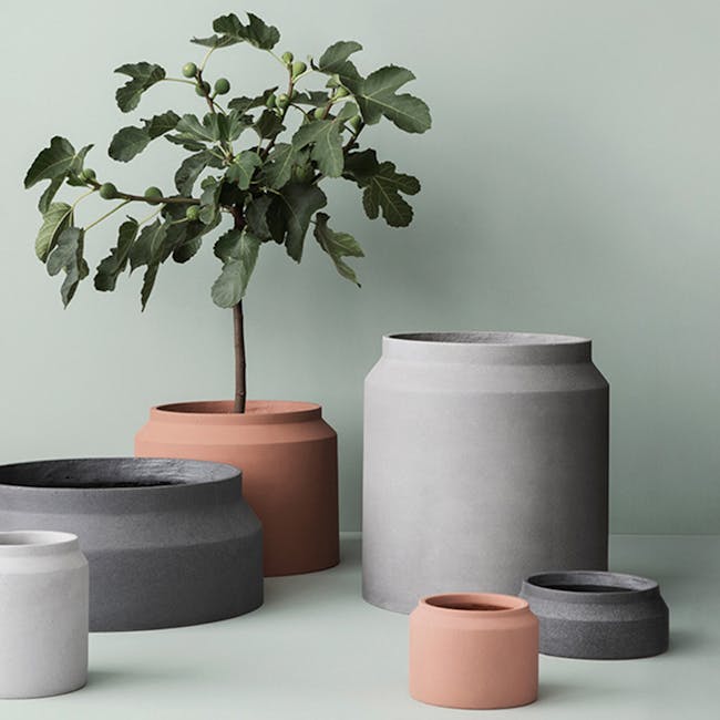 Lucca Modern Pot - Terracotta - Medium - 3