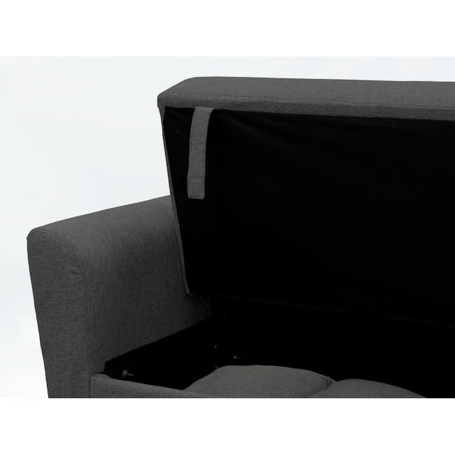 Boston 3 Seater Storage Sofa Bed - Orion - 12