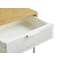 Rondo Bedside Table - White, Oak - 5