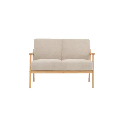 Monte 2 Seater Sofa - Khaki (Pet Friendly)