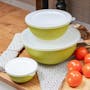 Omada SANALIVING 3 Bowls with Covers - Lime - 4