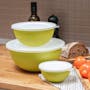 Omada SANALIVING 3 Bowls with Covers - Lime - 3