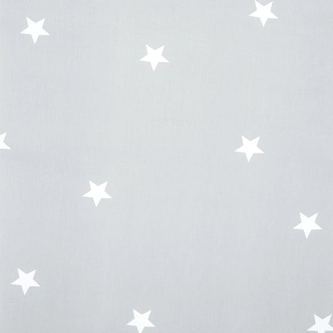 (Single) Grey Stardust Duvet Cover Set - 4