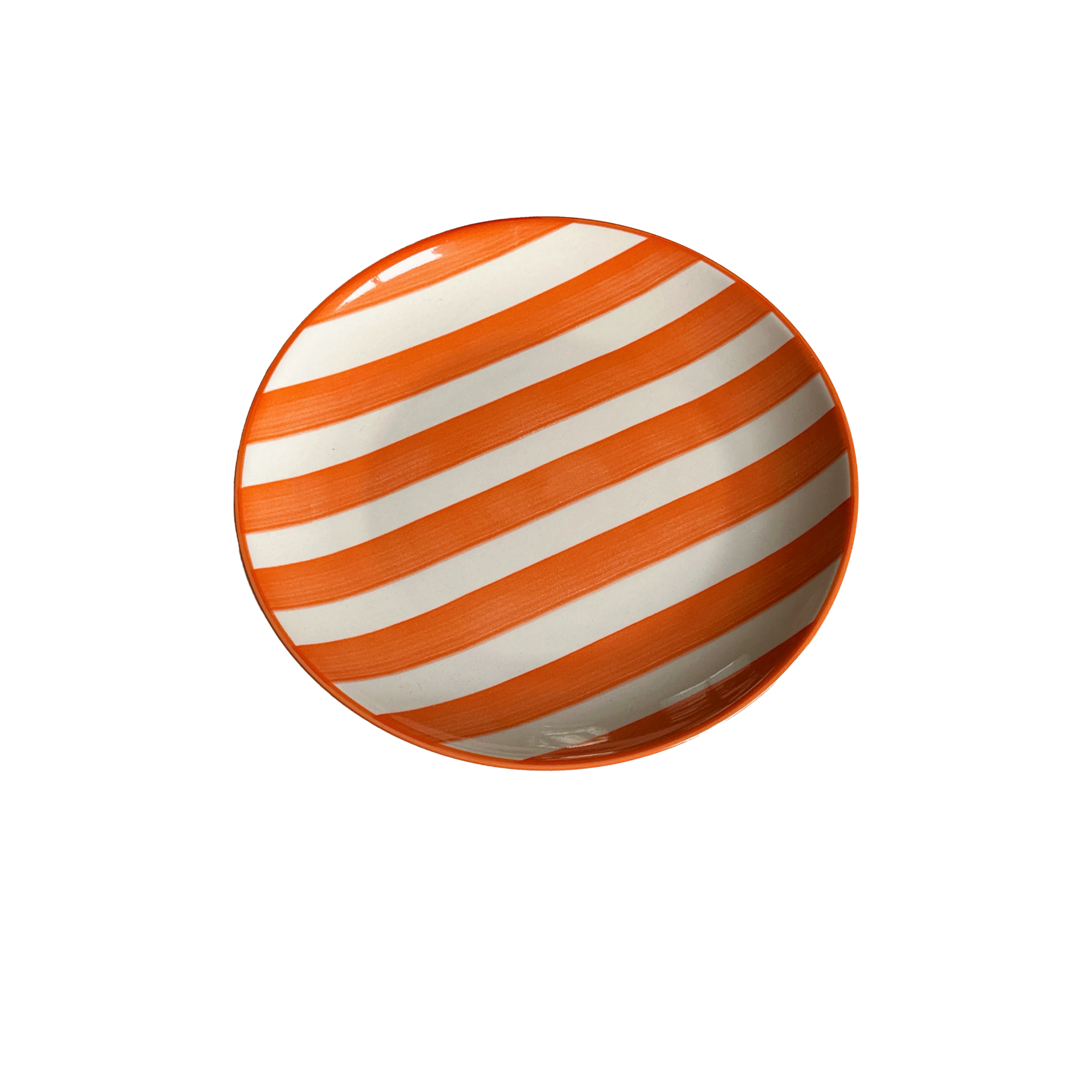 Circus Ceramic Side Plate 26.5cm - Orange