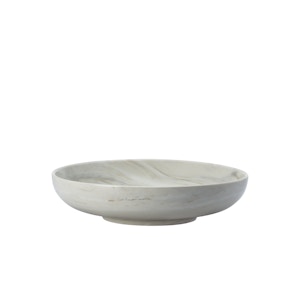 Luzerne Marble Deep Round Coupe Plate (2 Sizes)