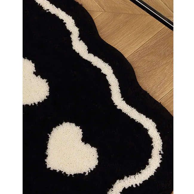 Missa Bath Mat - Black - 5