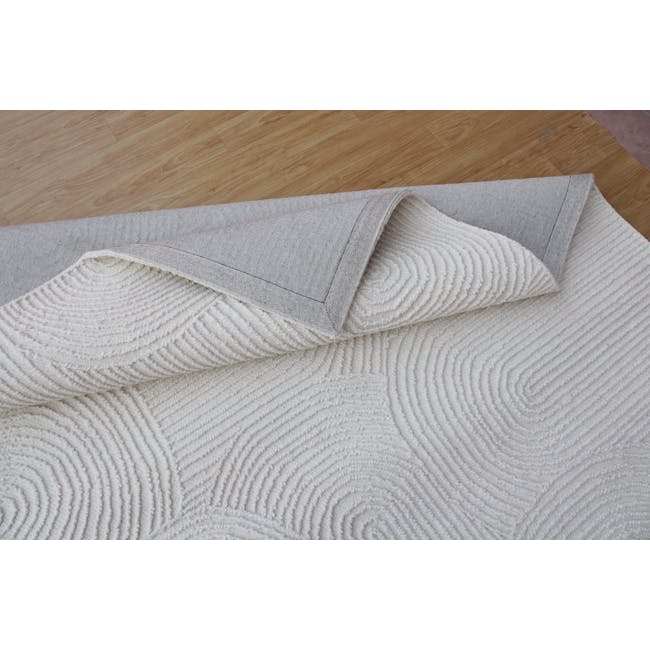 Rhonda Textured Wool Rug (3 Sizes) - 4