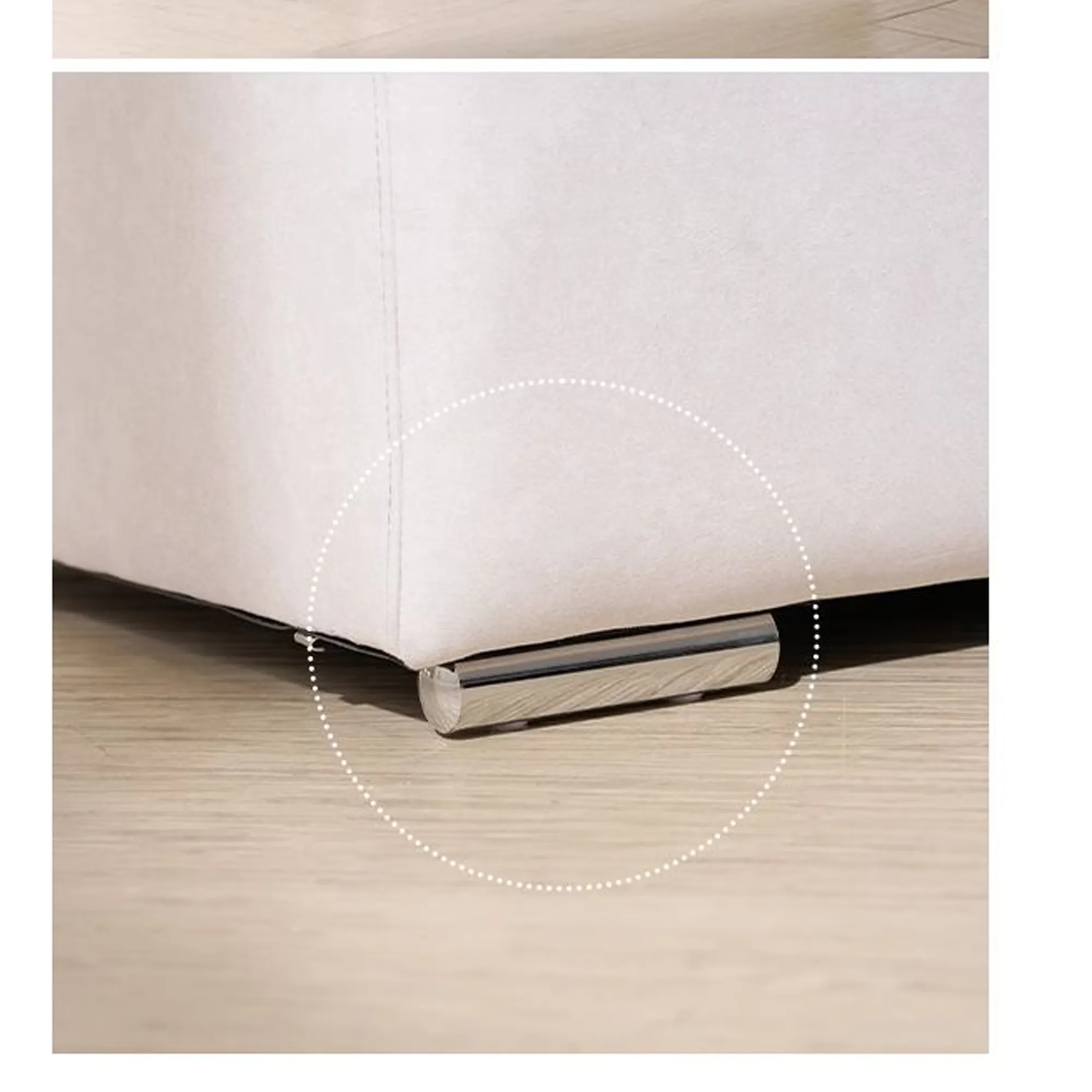 Sonata 3 Seater Sofa - Ivory (Pet Friendly) - 23