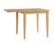 Taurine Extendable Dining Table 0.75m-1.15m - Natural - 0