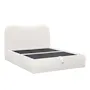 Arianna Queen Storage Bed - White Boucle - 7