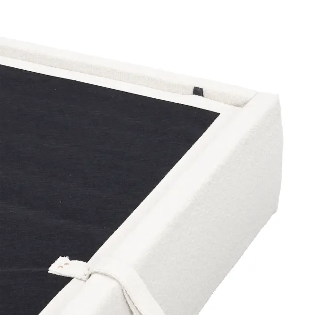Arianna Queen Storage Bed - White Boucle - 17