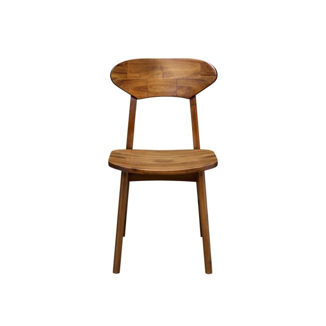 Nuvia Dining Table 1.6m with Nuvia Bench 1.5m and 2 Nuvia Dining Chairs - 23