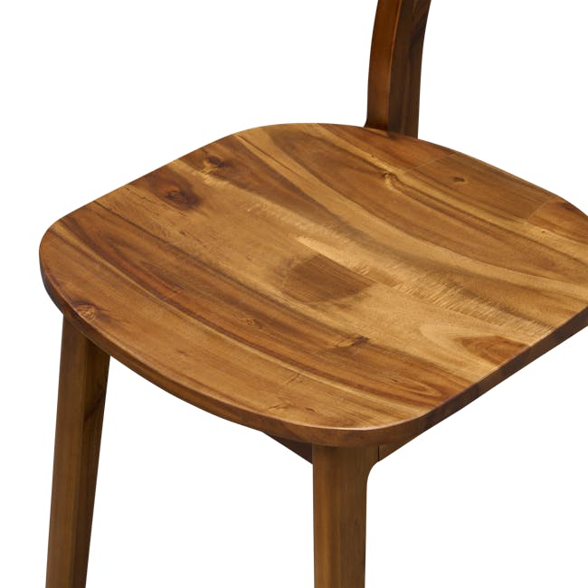 Nuvia Dining Table 1.6m with Nuvia Bench 1.5m and 2 Nuvia Dining Chairs - 25