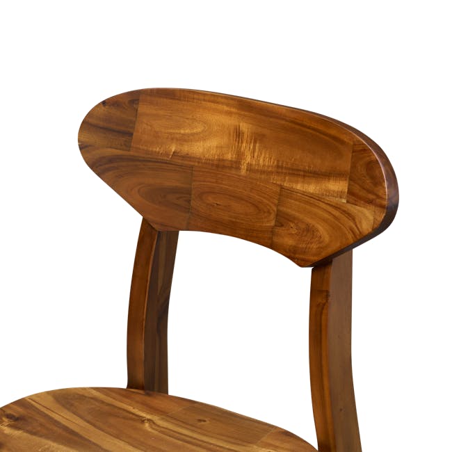 Nuvia Dining Table 1.6m with Nuvia Bench 1.5m and 2 Nuvia Dining Chairs - 27