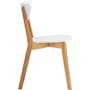 Harold Dining Chair - Natural, White - 5