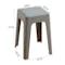 Nico Square Stackable Stool - Brown - 4