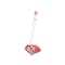 Swivel Dustpan and Broom Set - Red - 0