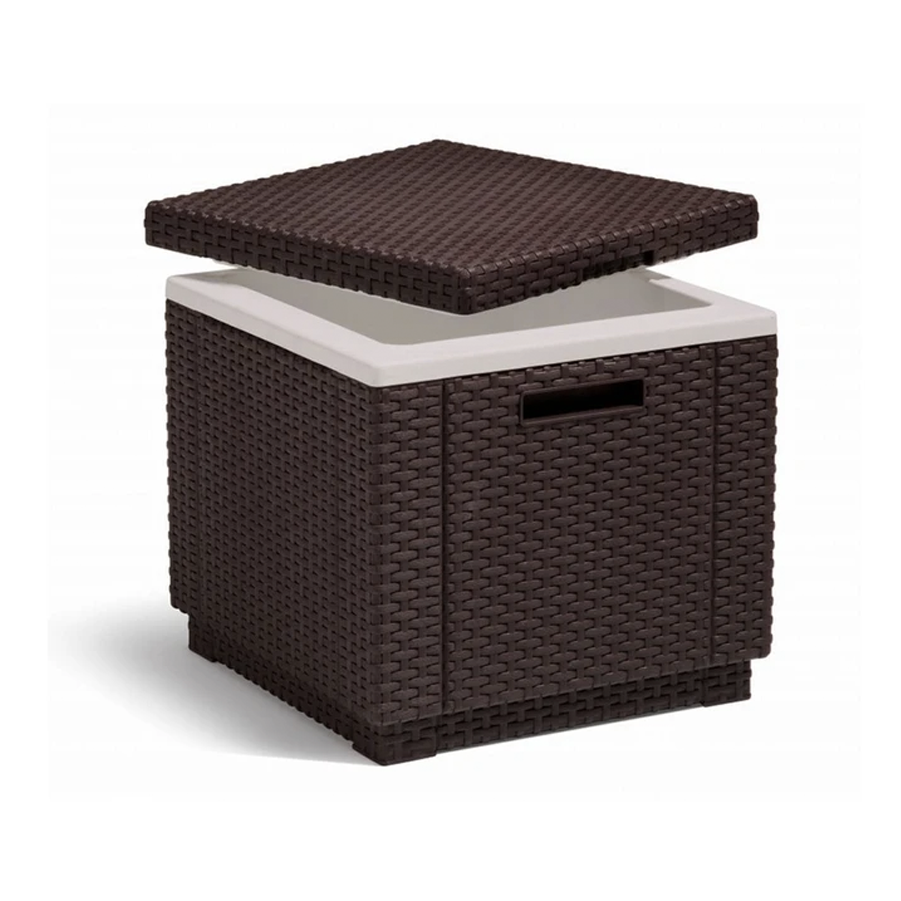 Ice Cube Cooler Table - Brown - Image 1