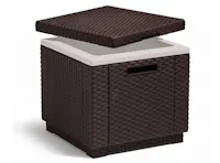 Ice Cube Cooler Table - Brown