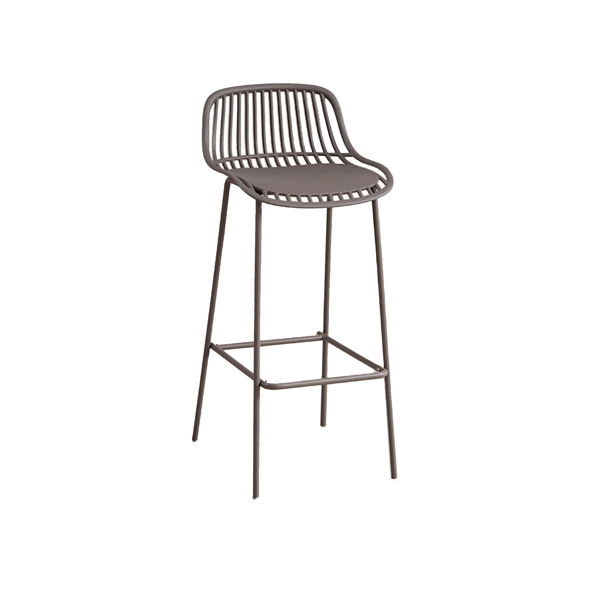 Lova Bar Chair - Dark Grey