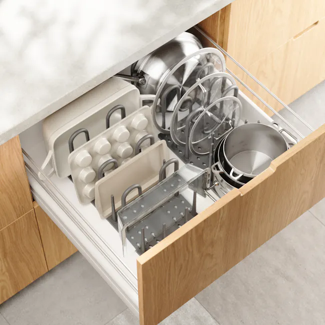 Peggy Cookware Organiser - Charcoal - 2