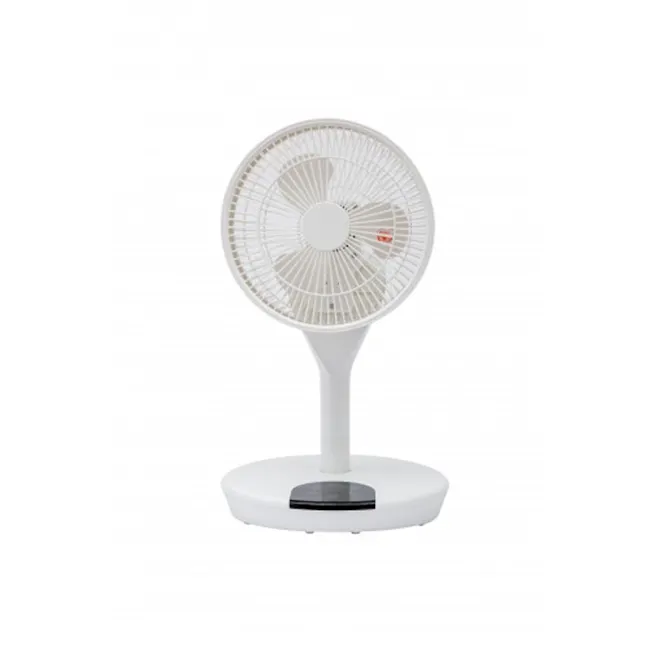 IRIS Ohyama Stand Fan LFD22T - 1 - White electric fan, modern design, circular fan blades, compact size, adjustable speed