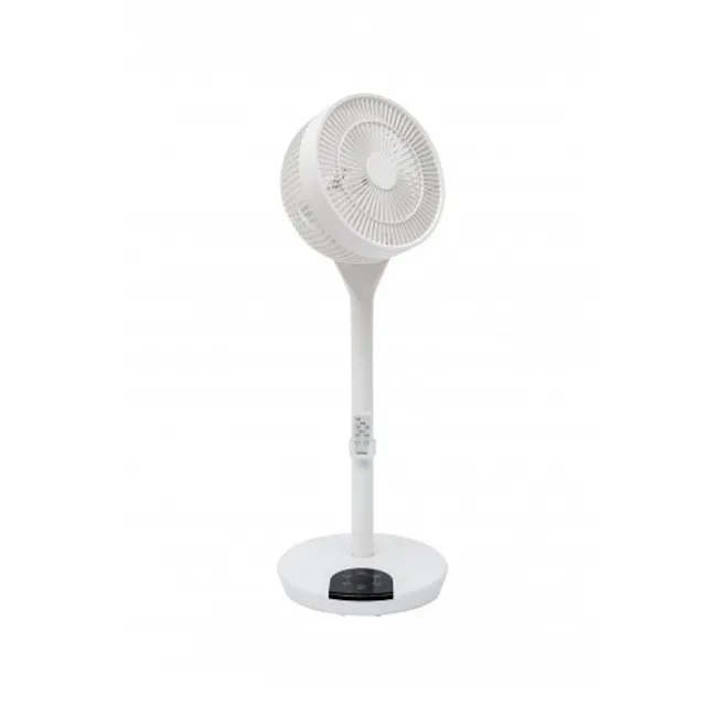 IRIS Ohyama Stand Fan LFD22T - 2 - White ceiling fan, modern design, dual speed control, ergonomic handle, compact size