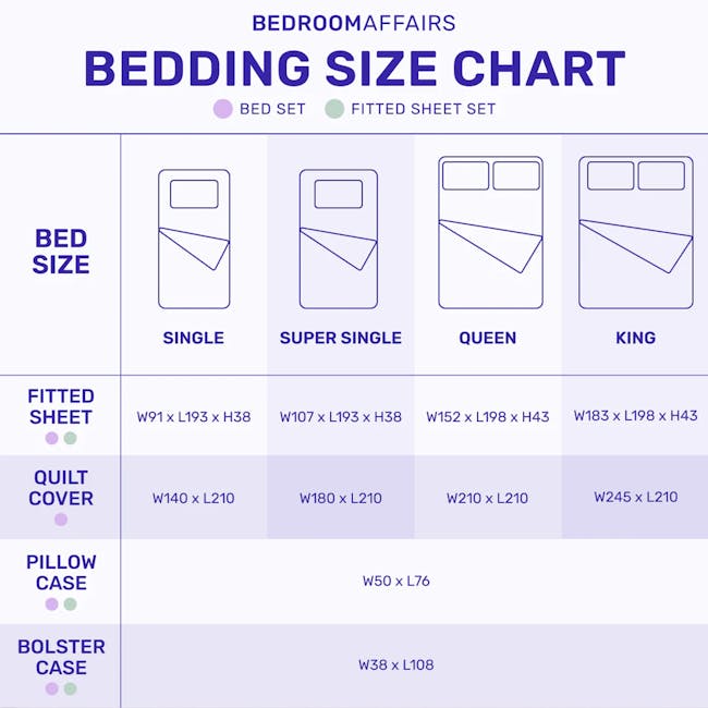 Aster 100% Tencel Full Bedding Set (2 Sizes) - 8