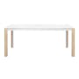 Nelson Dining Table 2m - White Marble (Sintered Stone) - 2