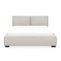 Haven Queen Bed - Taupe (Anti Scratch Fabric) - 0