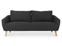 Hana 3 Seater Sofa - Charcoal