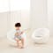 IFAM Easy Toddler Sofa - White, Pale Aqua - 1