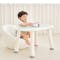 IFAM Easy Toddler Sofa - White, Pale Aqua - 2