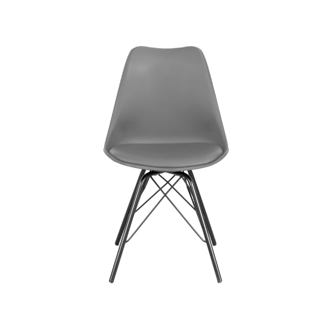 Axel Chair - Black, Grey - 2