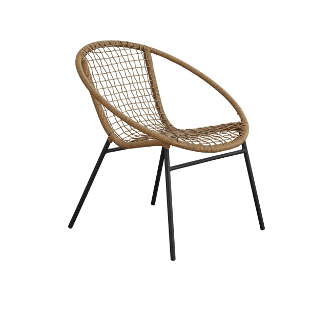 Simone Outdoor Chair - Natural - 3