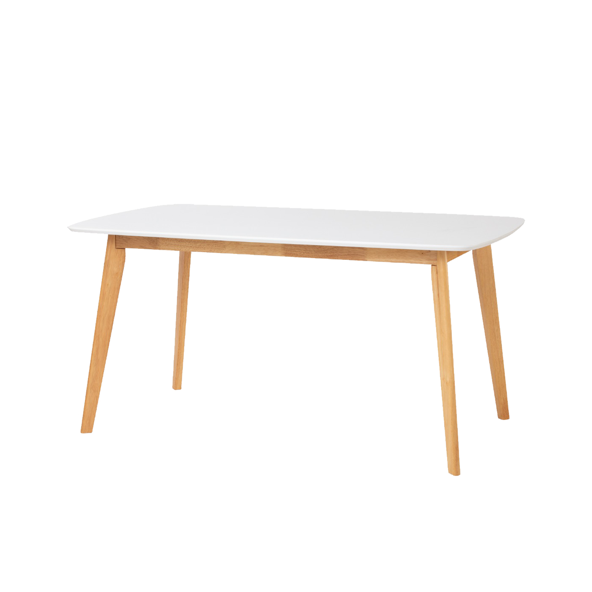 Harold Dining Table 1.5m - Natural, White
