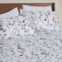 Hillcrest ComfyLux Printed 988TC Fitted Sheet Set – Briella (4 sizes) *Online Exclusive!* - 0