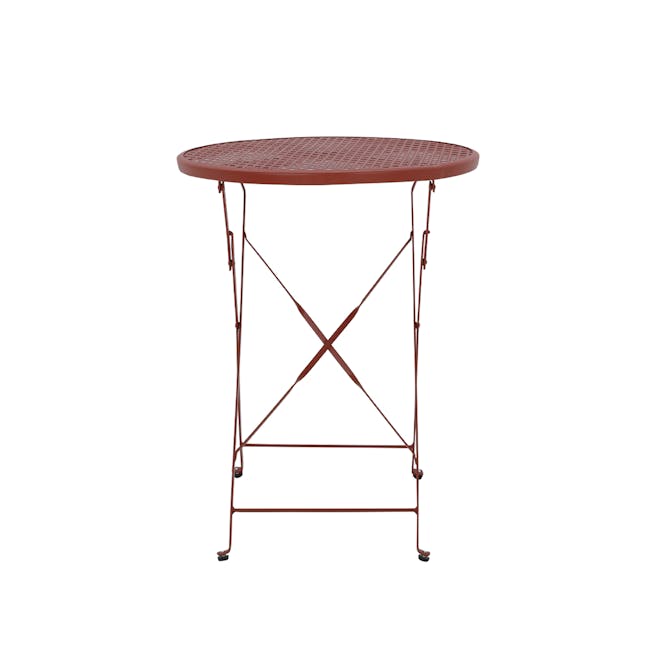 Lionel Outdoor Bistro Table - Red - 1