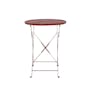 Lionel Outdoor Bistro Table - Red - 1