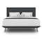 Lucil King Bed - Pebble Grey