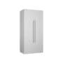 Lucca 2 Door Wardrobe 2 - Matte White - 3