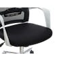 Lewis Mid Back Office Chair - White, Black - 5