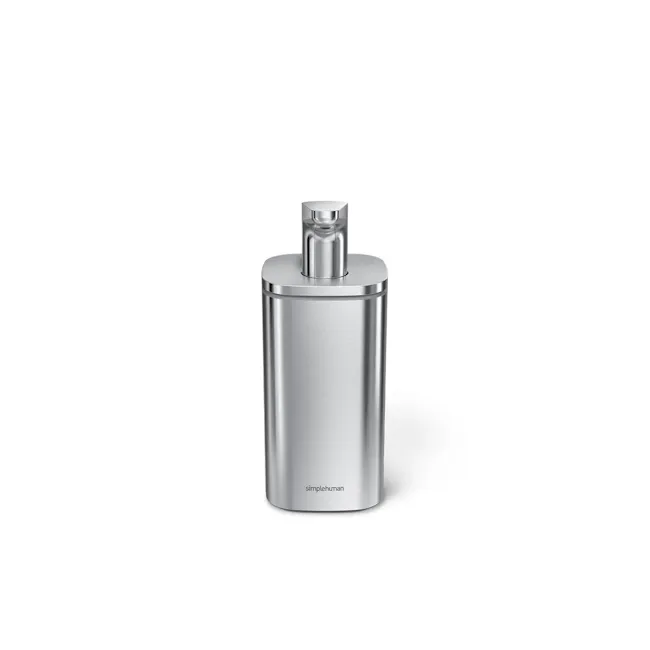 simplehuman Pulse Pump 10oz - 3 - silver metallic, sleek design, modern aesthetic, minimalist style, elegant bottle