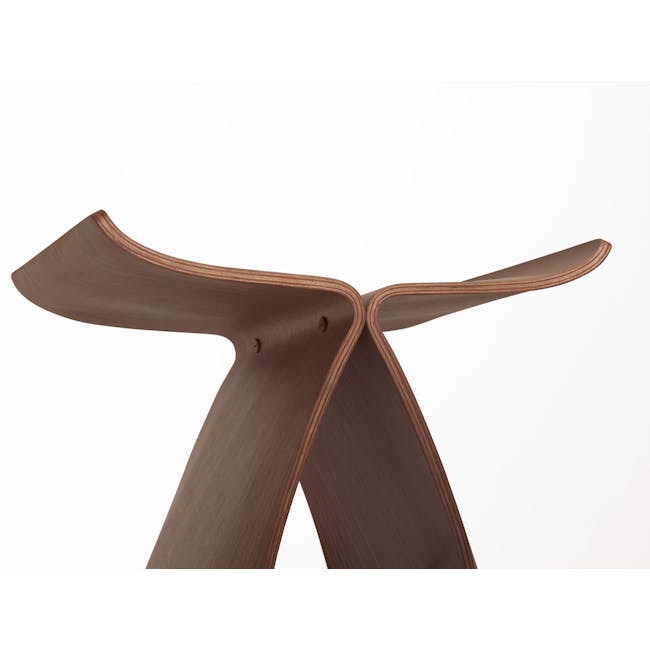 Anya Stool - Walnut - 4